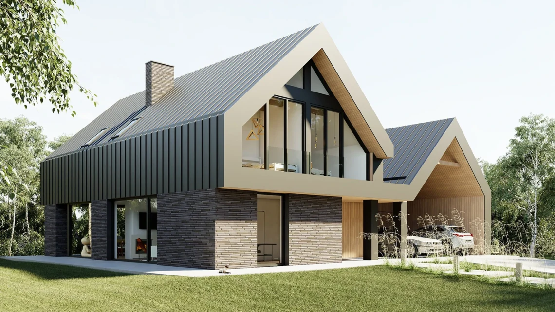 Dom w stylu nowoczesnej stodoły - moda czy funkcjonalność?